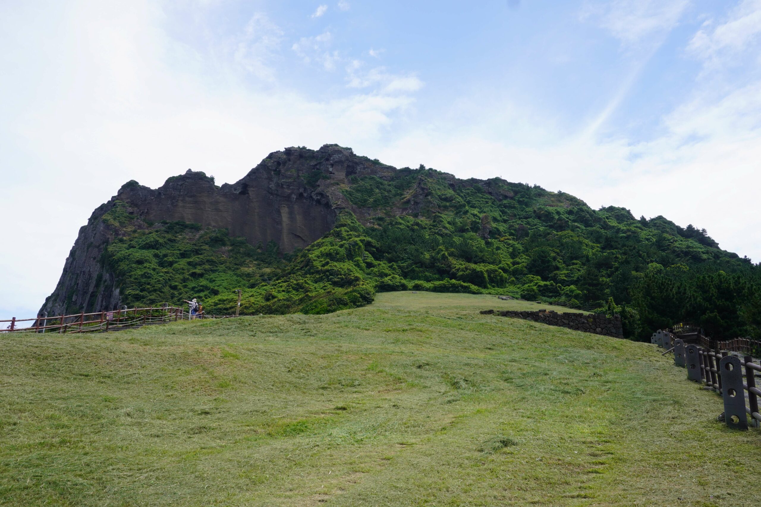 Au sommet du volcan